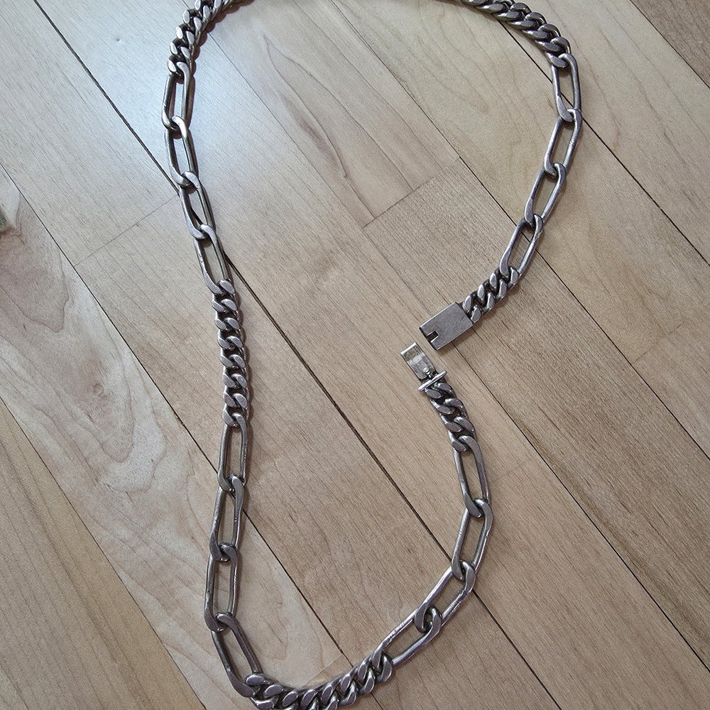 Chunky Silver Necklace